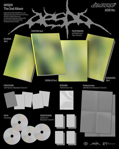 AESPA - The 2nd Album 'LEMONADE'