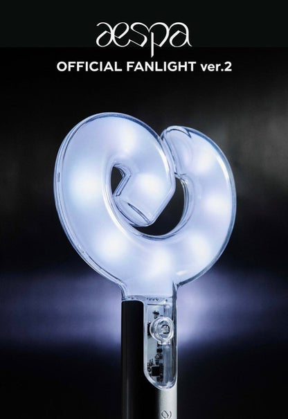 aespa OFFICIAL FANLIGHT 2025 Ver.2 + Random Photo Card