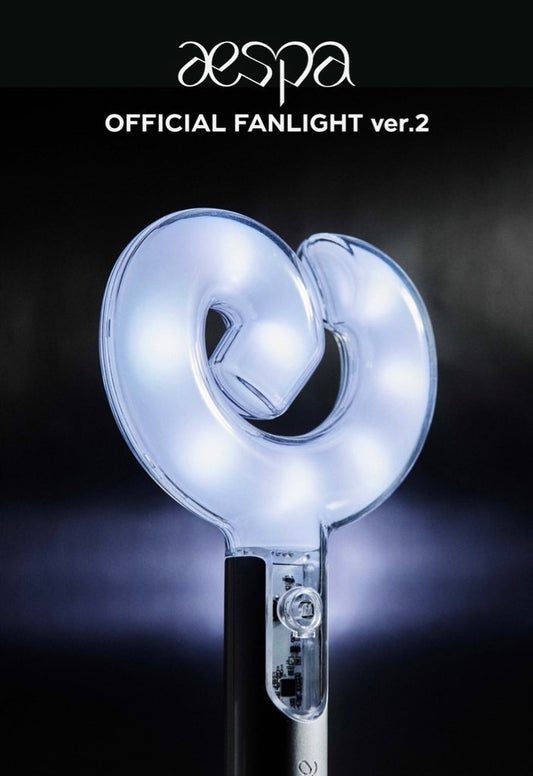 aespa OFFICIAL FANLIGHT 2025 Ver.2 + Random Photo Card