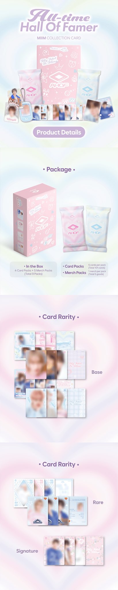 AHOF MIIM COLLECTION CARD