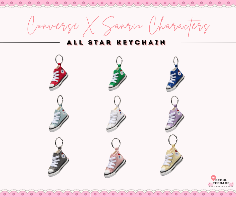 [Converse X Sanrio Characters] All Star Keychain