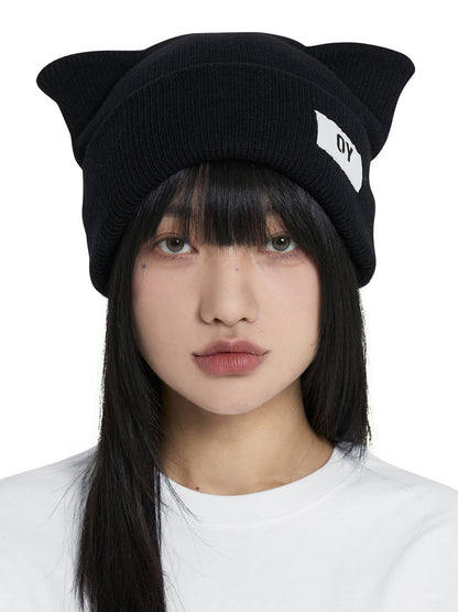 OY Ear Logo Beanie