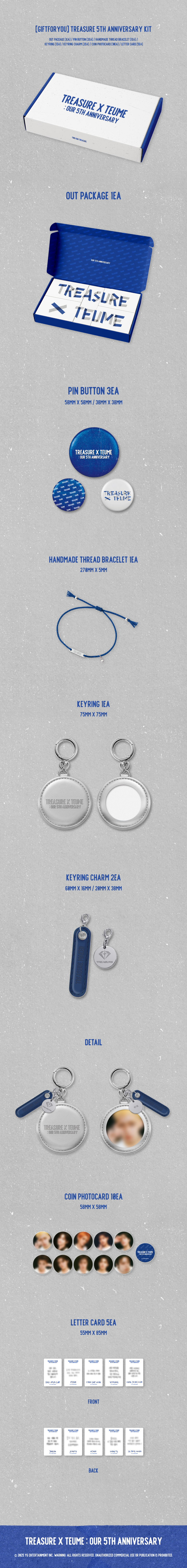 REASURE [GIFTFORYOU] TREASURE 5TH ANNIVERSARY KIT
