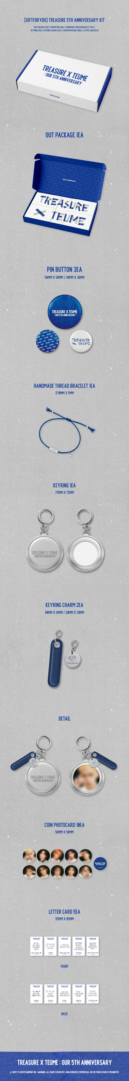 REASURE [GIFTFORYOU] TREASURE 5TH ANNIVERSARY KIT