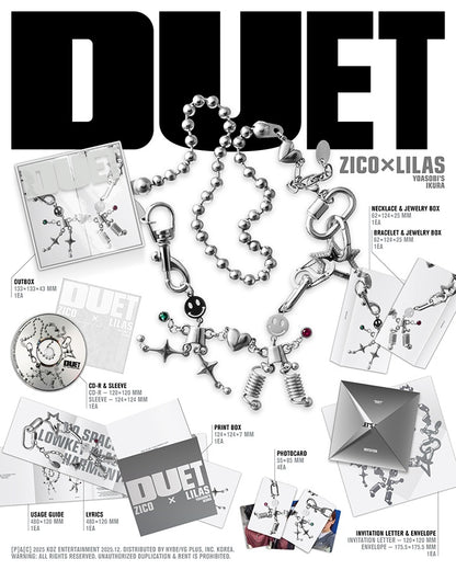 ZICO, Lilas (YOASOBI's ikura) Single 'DUET' (Merch Ver.)