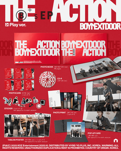 BOYNEXTDOOR - 5th EP [The Action] Album