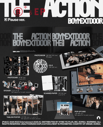 BOYNEXTDOOR - 5th EP [The Action] Album