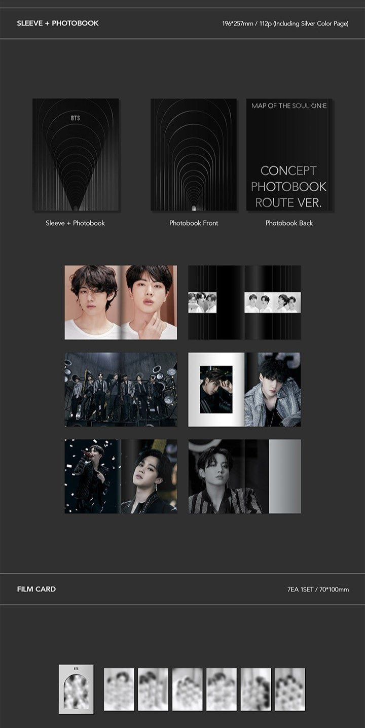 BTS MAP OF THE SOUL ON:E - Concept Photobook