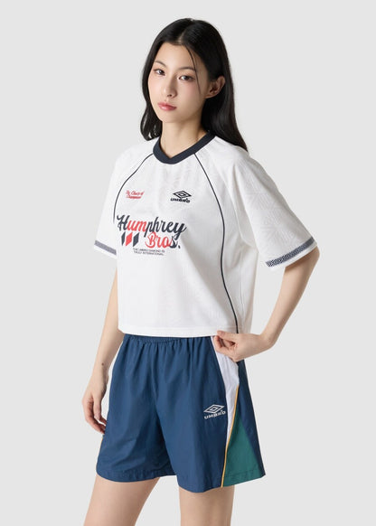 [UMBRO X NCT WISH] HBL Football Heritage Jacquard Short Sleeve Jersey