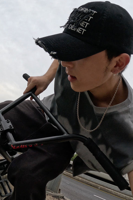 [TXT YEONJUN PICK] - GGUM X Deinet LOOSE FIT S/S TSHIRT (GREY)