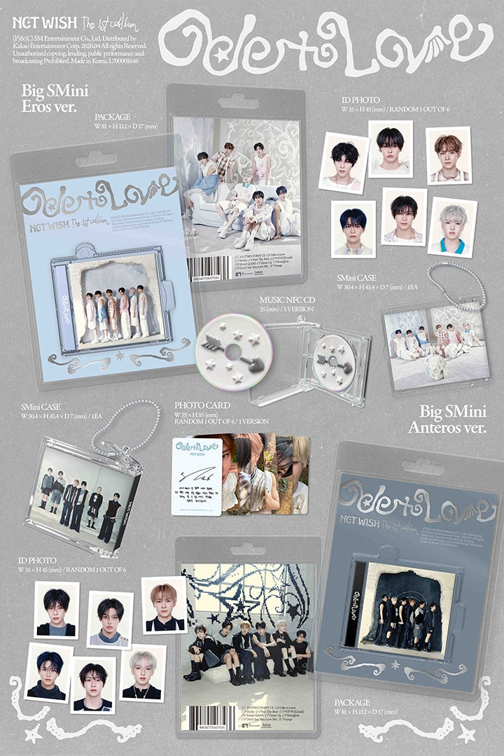 NCT WISH - The 1st Album [Ode to Love]