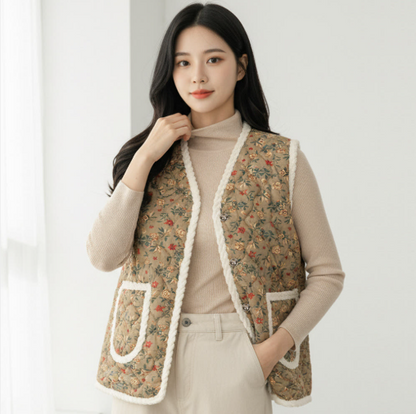 Korean Kimjang Vest (K-ajumma, grandma style)