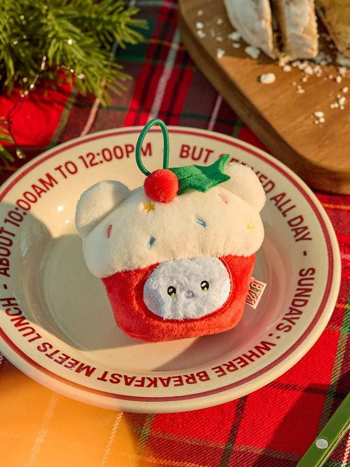 BT21 MINI MININI ORNAMENT PLUSH KEYRING PETITE HOLIDAY
