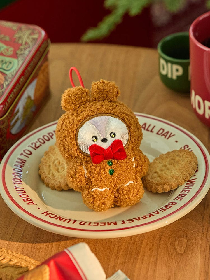 BT21 MINI MININI ORNAMENT PLUSH KEYRING PETITE HOLIDAY