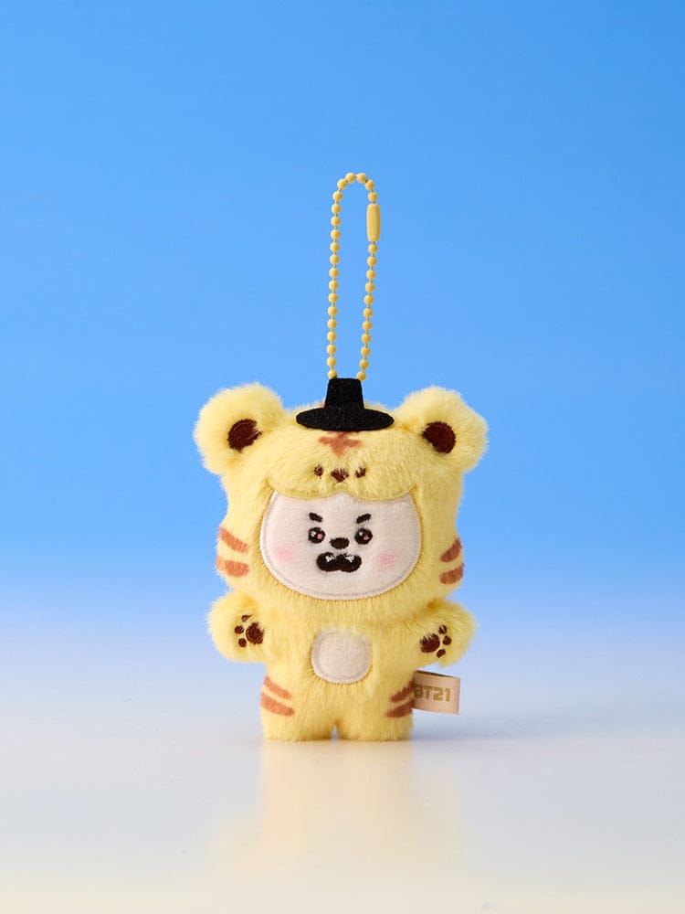 BTS BT21 PLUSH KEYRING K-HORANG