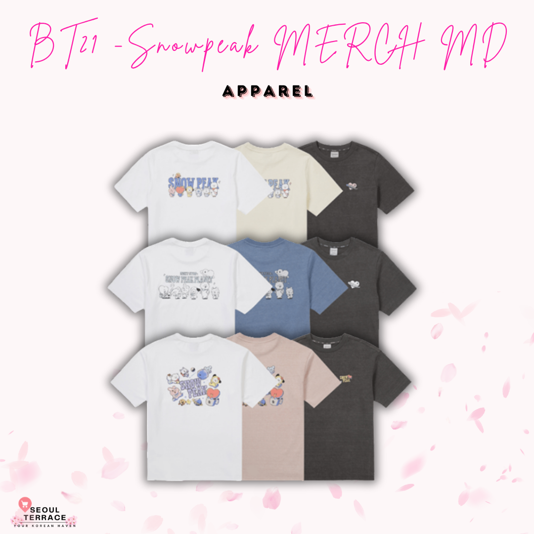BT21 - Snowpeak MERCH MD (APPAREL)