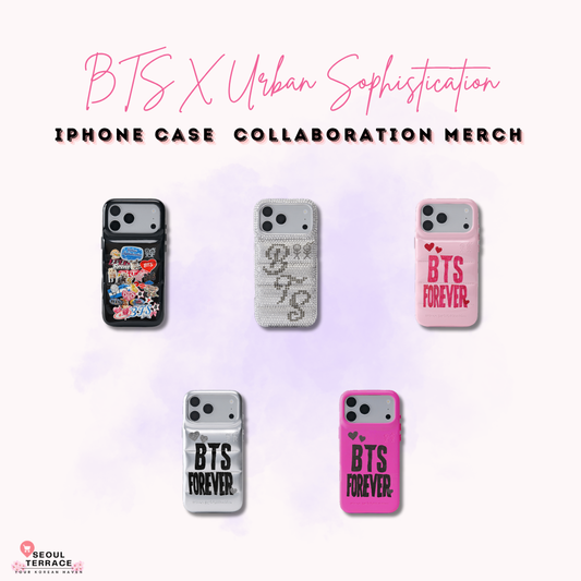 BTS X URBAN SOPHISTICATION CASE  COLLABORATION MERCH