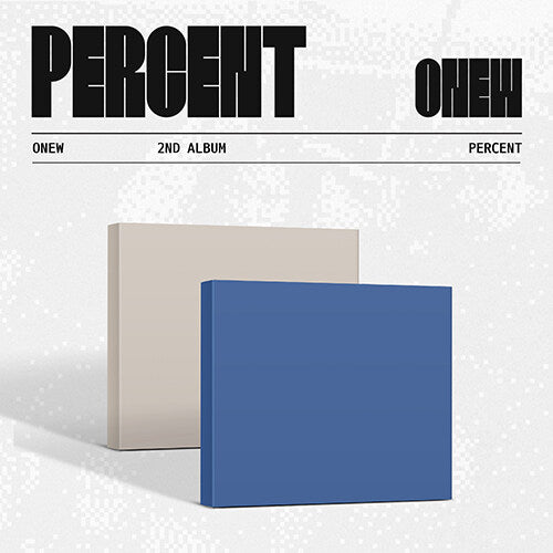 ONEW - Percent &  2nd Album