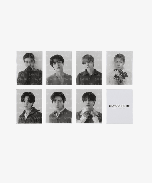 BTS Monochrome Magnet Set