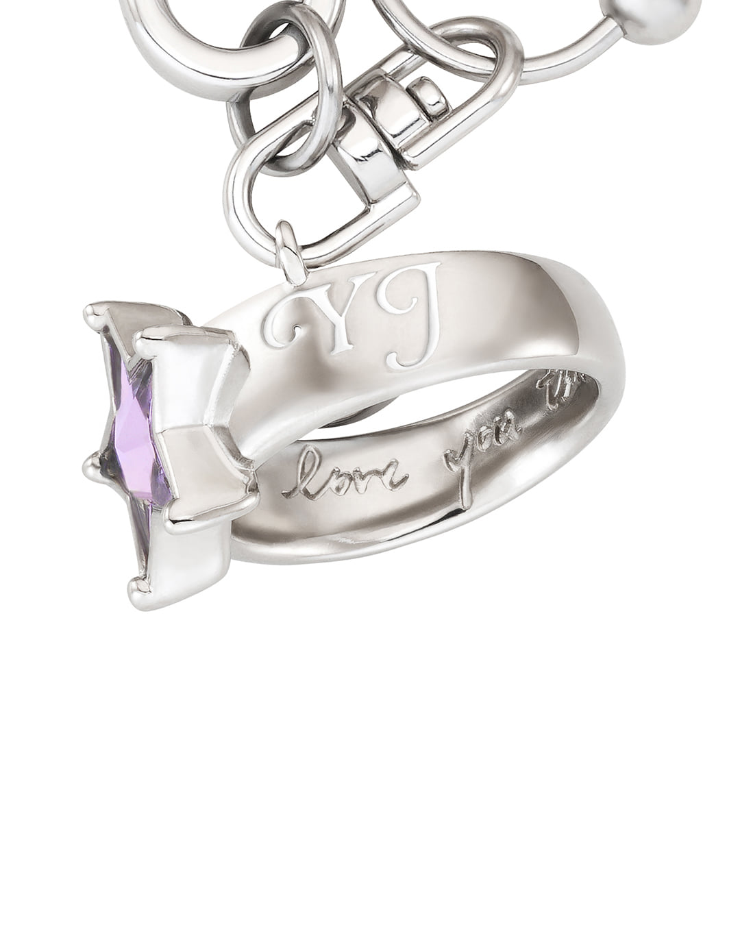Lesserafim Yunjin X Standoil Jenaissante Charm Set / Lavender