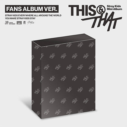 STRAY KIDS - [This & That] 10th Mini Album (with Special Gift)