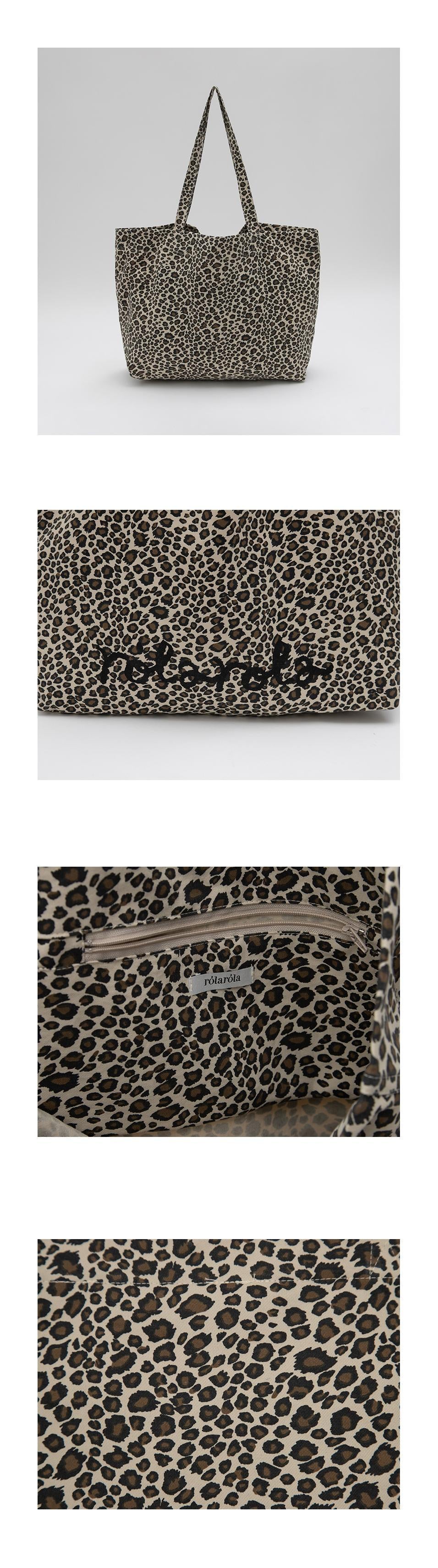 MAISON DE ROLA - LEOPARD SHOULDER BAG