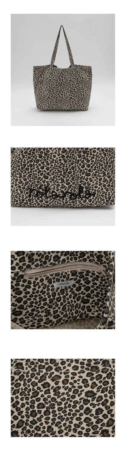 MAISON DE ROLA - LEOPARD SHOULDER BAG