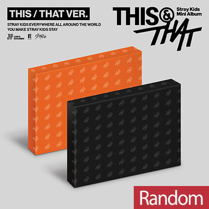STRAY KIDS - [This & That] 10th Mini Album (with Special Gift)
