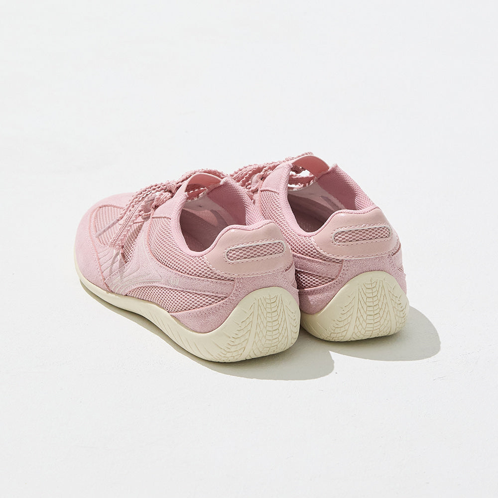 CLCL [CLEVER CLOGER] - Nudge Lace Up Sneakers (Pink)