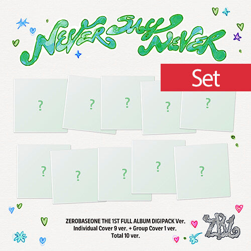 ZEROBASEONE THE 1ST FULL ALBUM [NEVER SAY NEVER] – SEOUL TERRACE