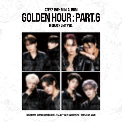 ATEEZ - 15th Mini Album GOLDEN HOUR : Part.6