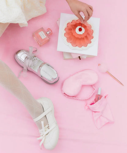 CHAAKAN Cocomel Quilted Mary Jane Sneakers
