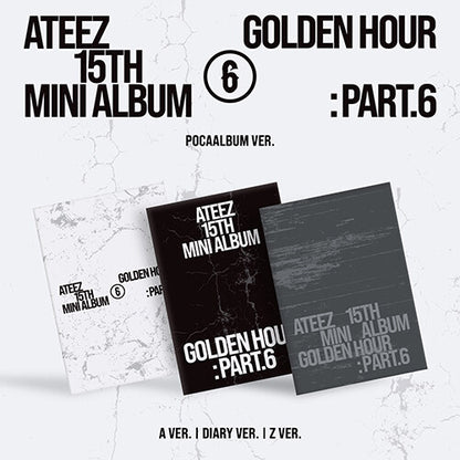 ATEEZ - 15th Mini Album GOLDEN HOUR : Part.6