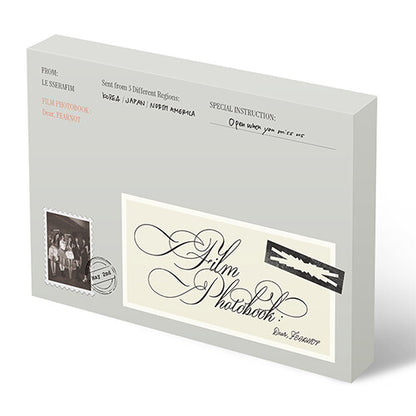 Le Serafim - LE SSERAFIM 'FILM PHOTOBOOK: Dear, FEARNOT'