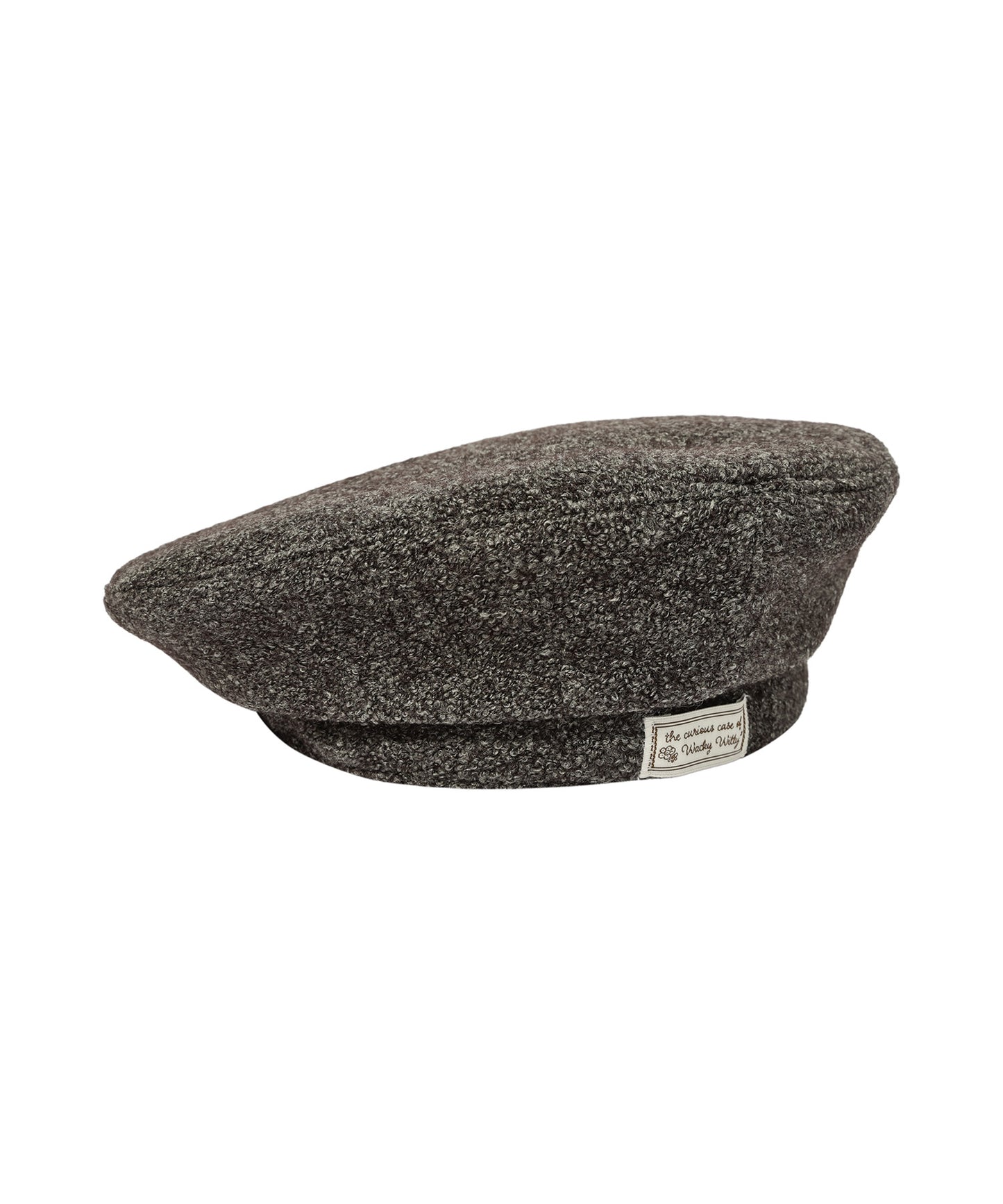 [AESPA Giselle’s Pick] WACKY WILLY Women's Classic Beret  (Brown / Black)