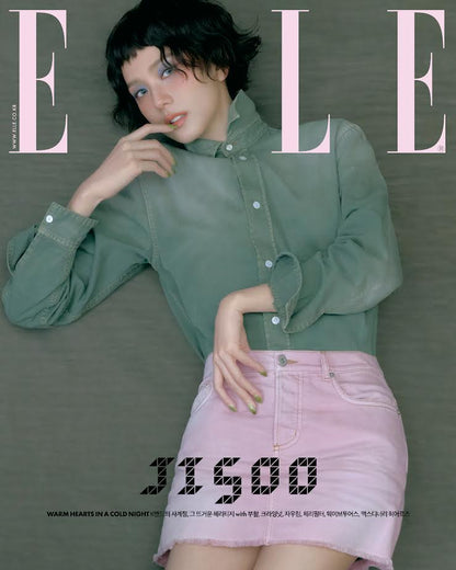 ELLE KOREA MAGAZINE DECEMBER 2025.12 COVER : BLACKPINK JISOO
