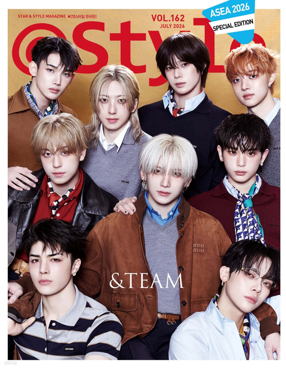 ATEEZ / ENHYPEN / &TEAM – @Style Magazine ASEA Special July 2026 (Version Choice)
