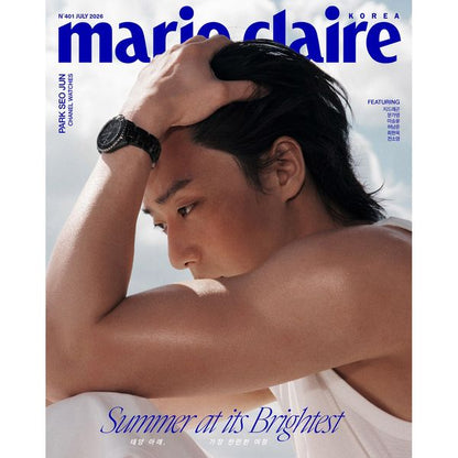 Park Seo Joon - Marie Claire Korea Magazine July 2026
