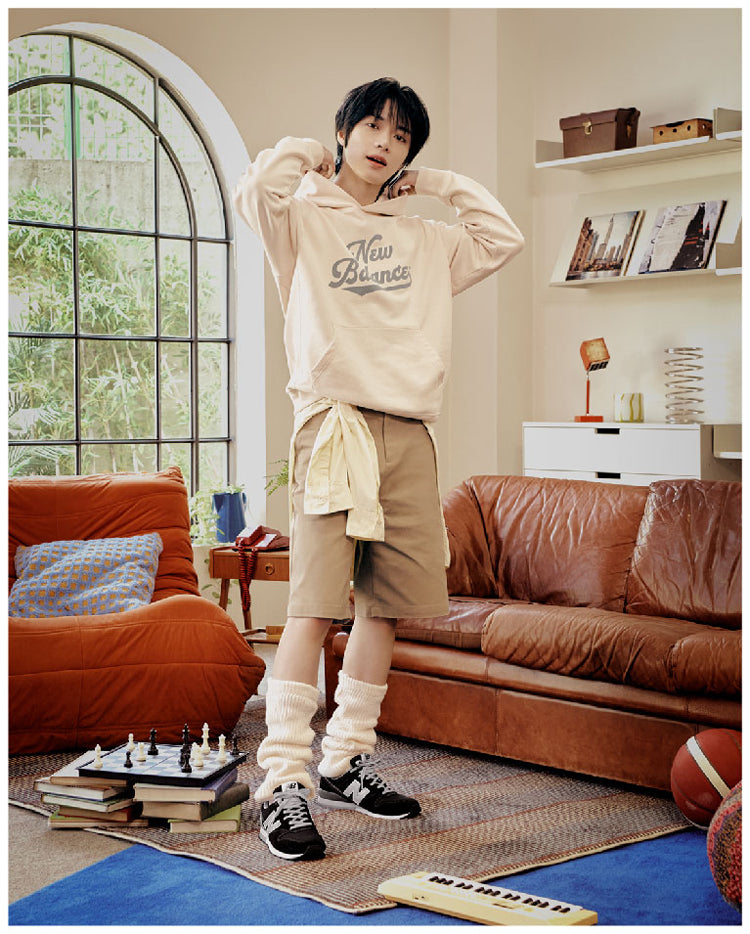 [TXT Pick]New Balance Uni Legacy Lettering Hoodie