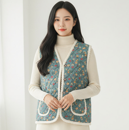 Korean Kimjang Vest (K-ajumma, grandma style)