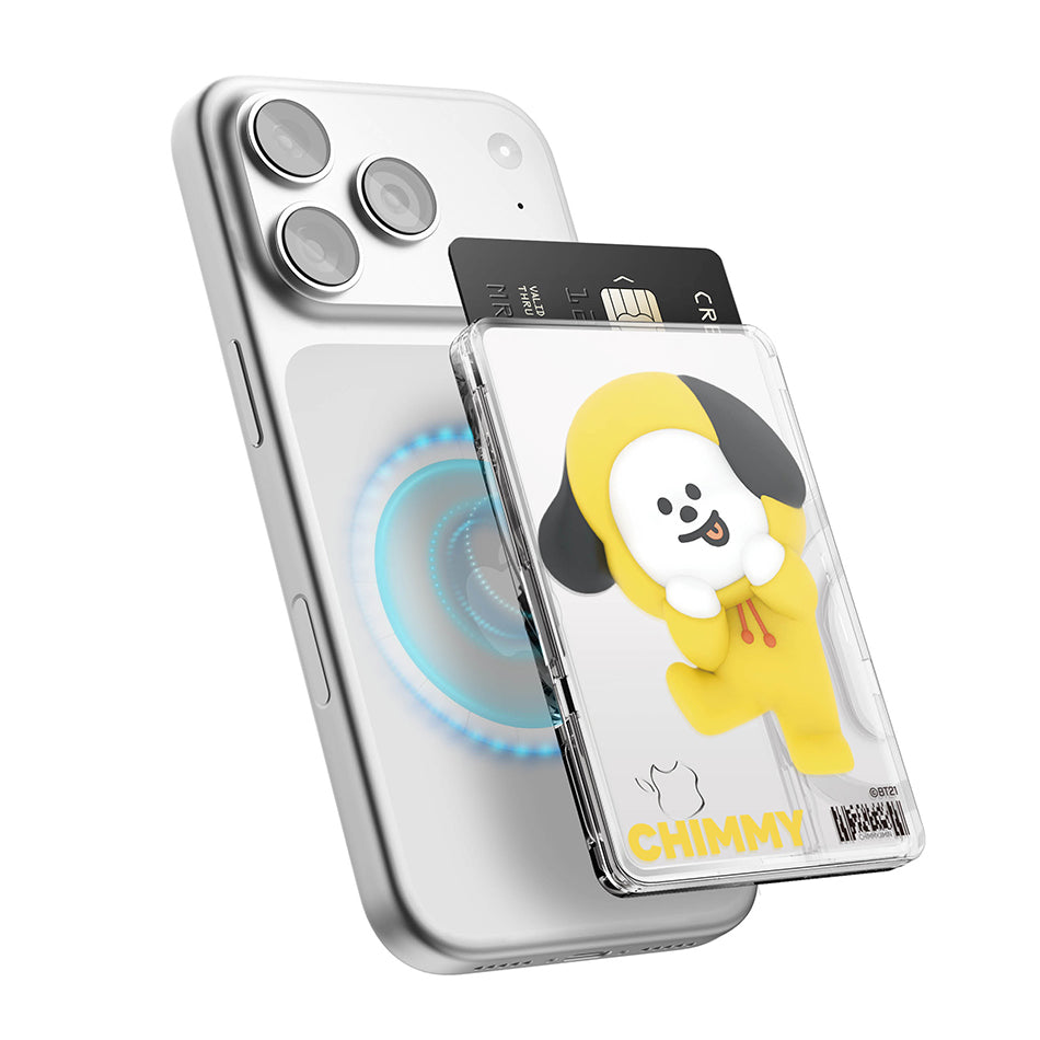 BT21 - Elago MagSafe Transparent Card Wallet Case