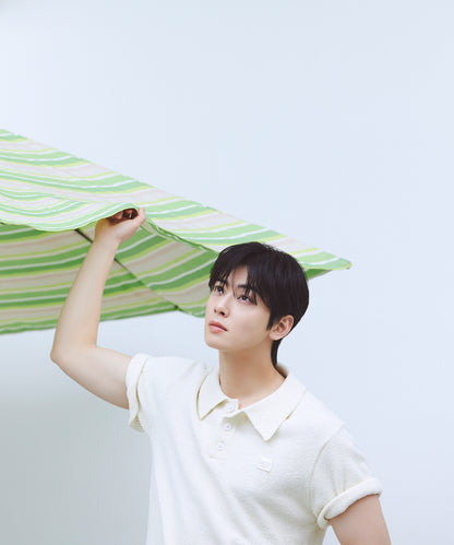 [Worn by Cha Eunwoo] Marithé et François Girbaud M Collar Half Knit