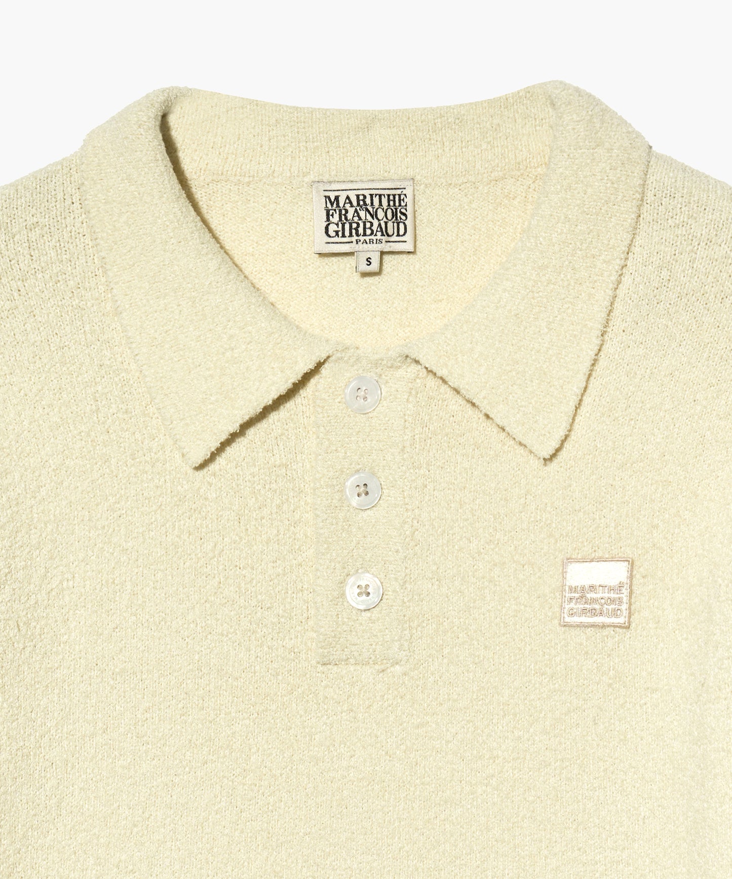 [Worn by Cha Eunwoo] Marithé et François Girbaud M Collar Half Knit