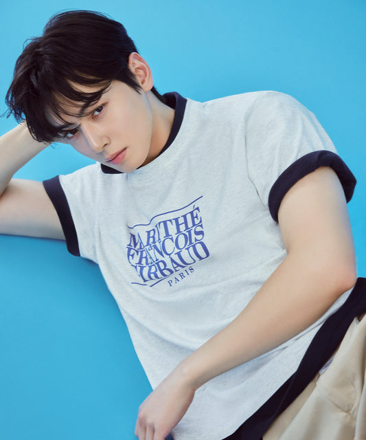 [Worn by Cha Eunwoo] Marithé et François Girbaud Classic Logo Tee