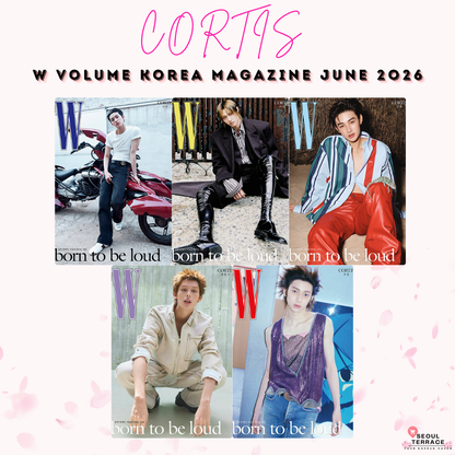 CORTIS - W VOLUME KOREA MAGAZINE JUNE 2O26 (RANDOM COVER)