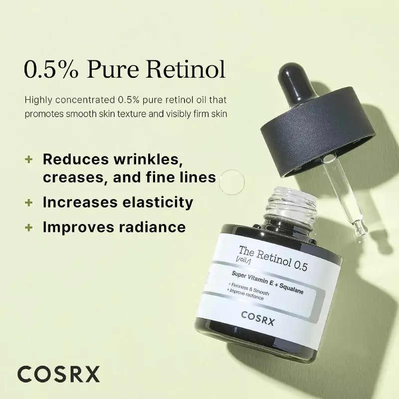 [NCT Mark Pick/Wrinkle Elasticity] COSRX The Retinol 0.5 Oil 20ml