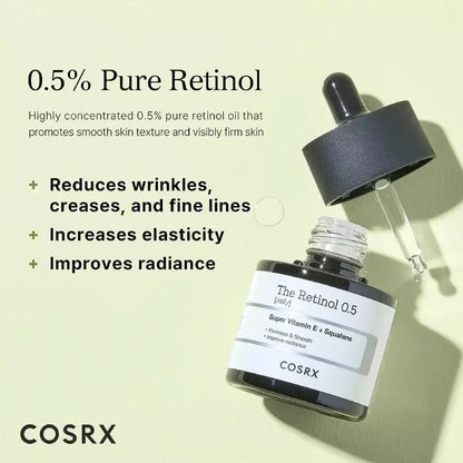 [NCT Mark Pick/Wrinkle Elasticity] COSRX The Retinol 0.5 Oil 20ml