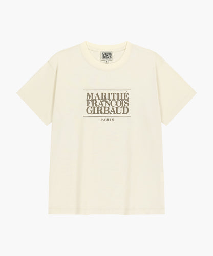 [Worn by Cha Eunwoo] Marithé et François Girbaud Classic Logo Tee