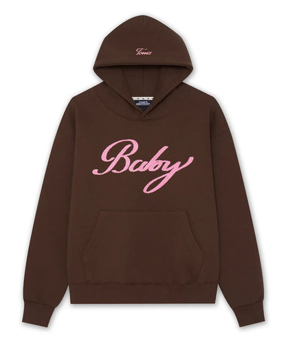 [Enhypen Sunoo Worn] Tom's Birthday Lettering Baby Boucle Hoodie