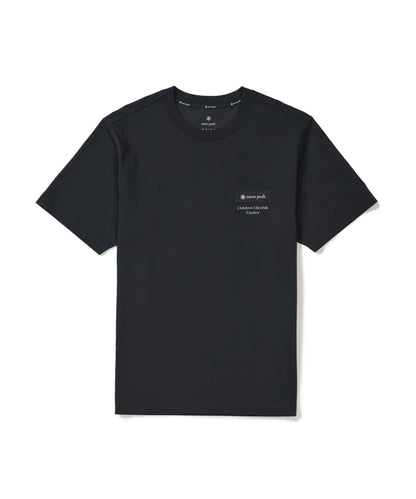 [BTS V Pick] 26SS Snow Peak Aerocool Lettering Woven Patch Short Sleeve T-shirt